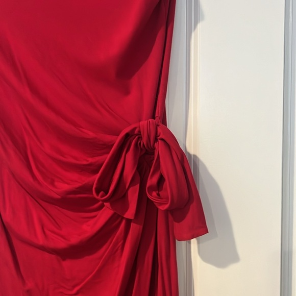 Worn Once Red Mercer & Madison Jersey dress (size S) - Picture 2 of 3